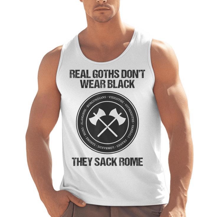 Real Goths Sack Rome History Teacher Men Tank Top