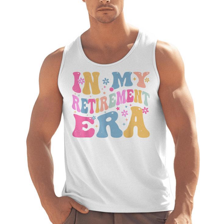 Retro Groovy Retirement Era Retired Teacher Men Tank Top