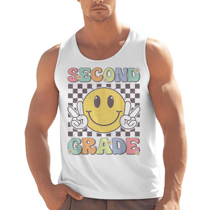 Second Grade Teachers Boys Girls Smile Face 2nd Grade Team Men Tank Top