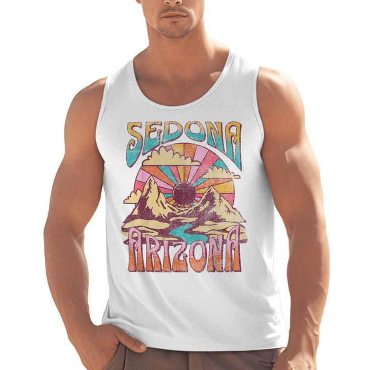 Sedona Arizona Nature Hiking Mountains Outdoors Vintage Men Tank Top, trending gift