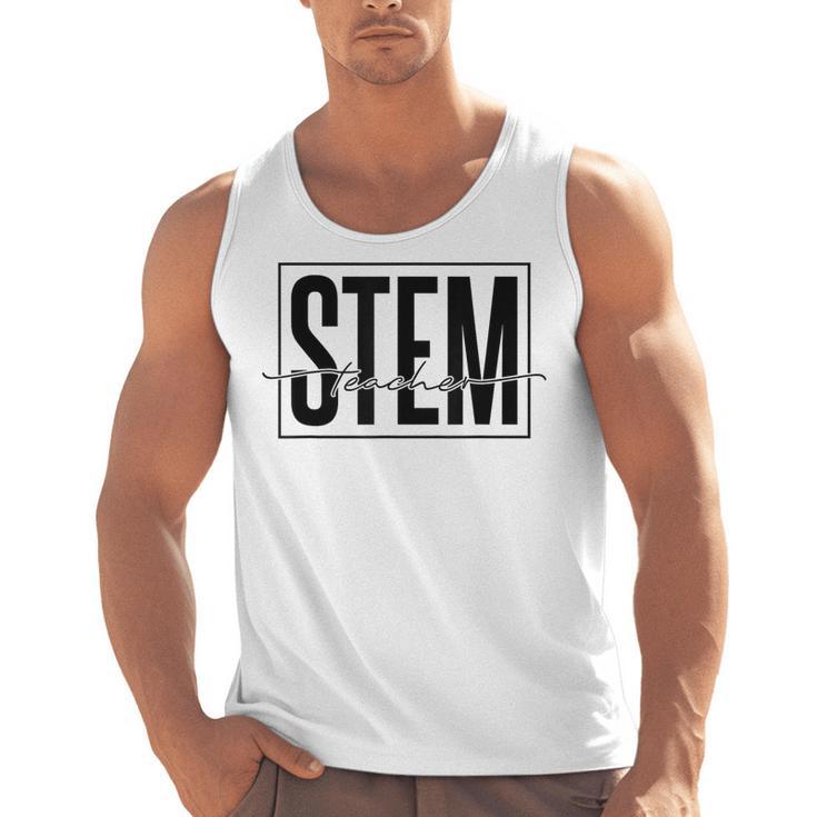 Stem Teacher Science Technology Engineering Math Teachers Men Tank Top