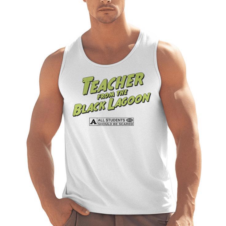 Teacher Halloween Tshirt Teacher From The Lagoon Men Women Men Tank Top