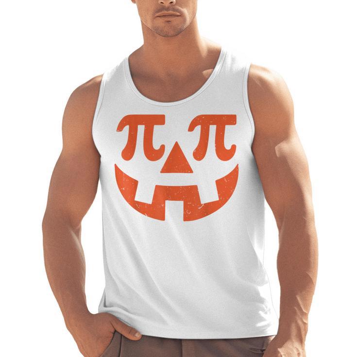 Thanksgiving Math Teacher Pumpkin Pi Pie Math Costume Men Tank Top