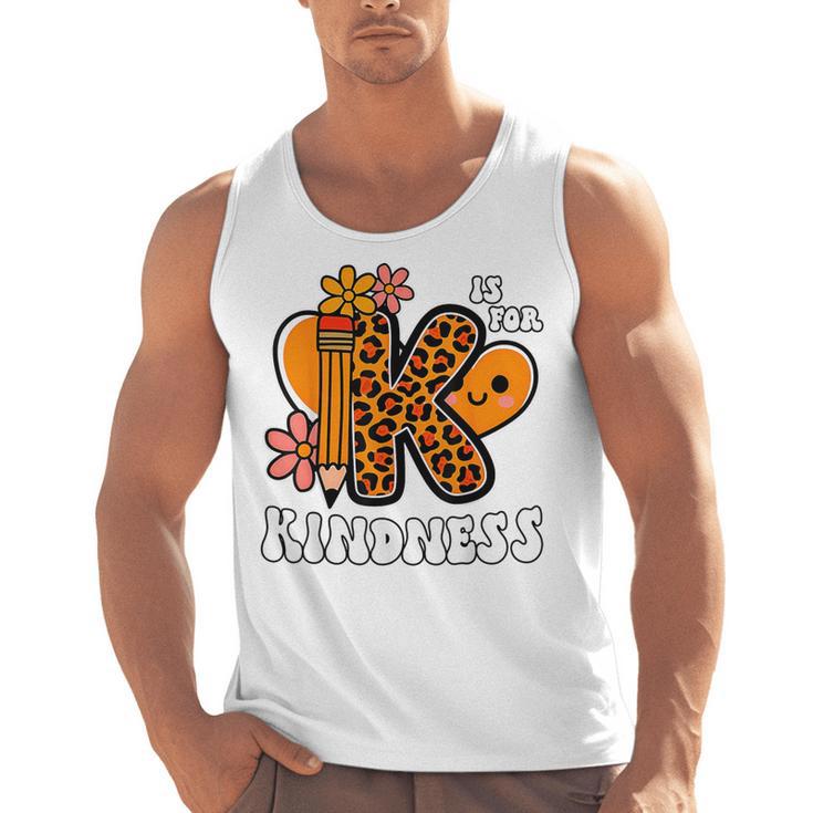 Unity Day Shirt Kindness Orange Teacher Kids Be Kind Men Tank Top