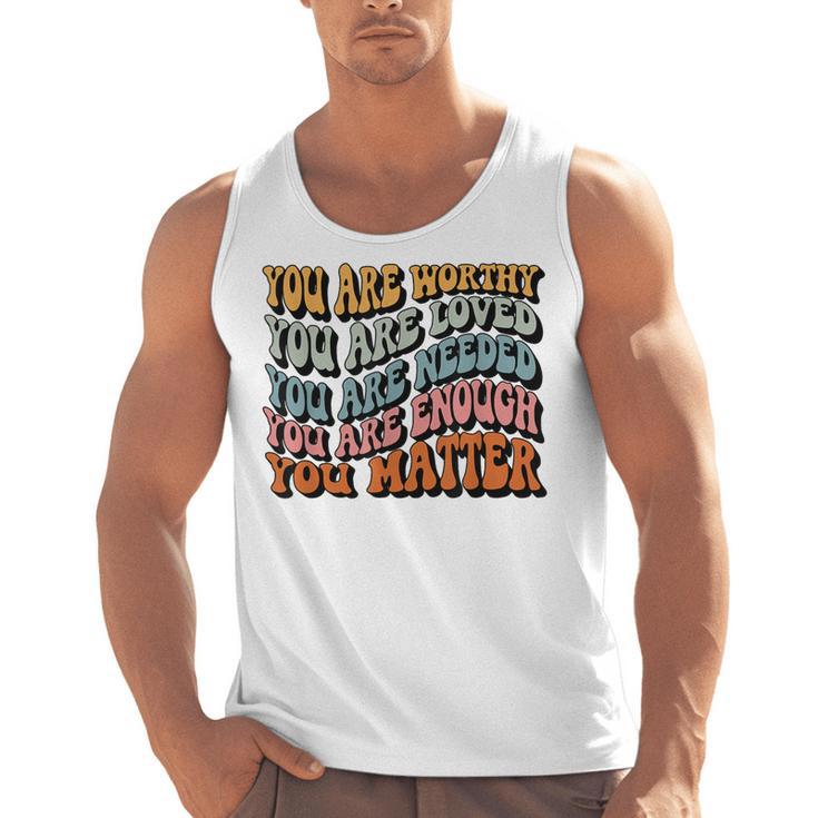 Unity Day Tee Orange Women Teacher You Matter Orange Be Kind Men Tank Top