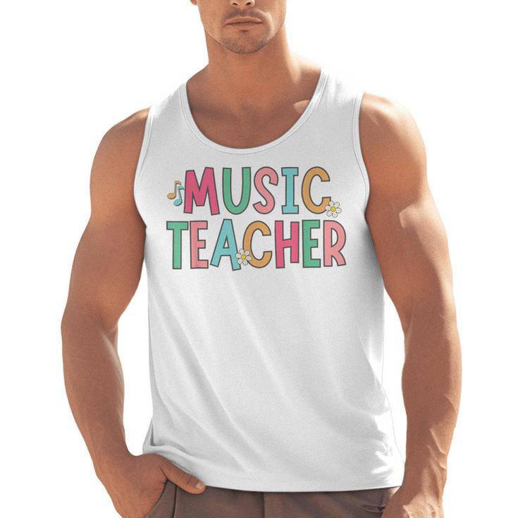 Women Music Teacher First Day Of School Elementary School Men Tank Top