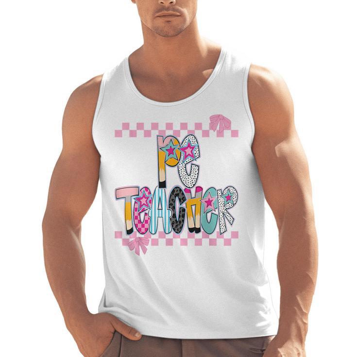 Women PE Teacher Back To School Physical Education Teacher Men Tank Top