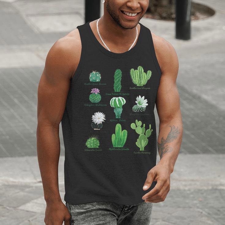 10 Types Of Cactus Succulent Teacher Chart Cactus Lover Tee Men Tank Top, funny gift 10 Types Of Cactus Succulent Teacher Chart Cactus Lover Tee Men Tank Top, funny gift