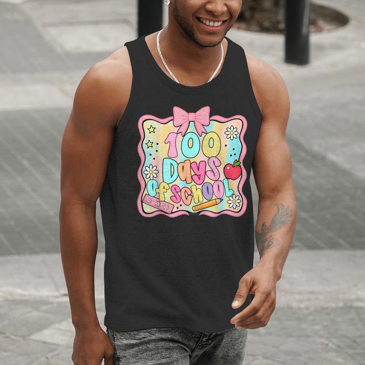 100 Days Of School Preppy 100th Day Of School Teacher Kids Men Tank Top, funny gift 100 Days Of School Preppy 100th Day Of School Teacher Kids Men Tank Top, funny gift