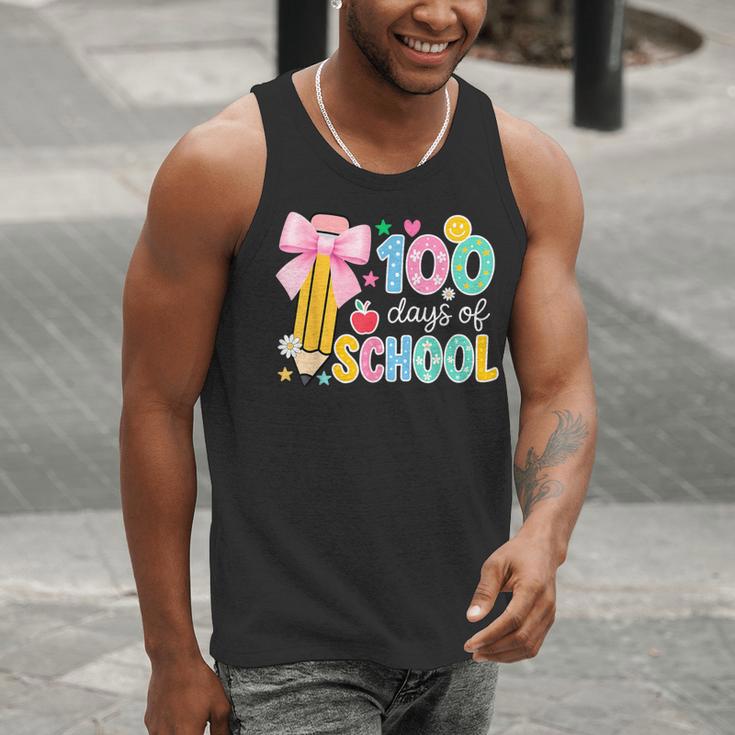100 Days Of School Preppy 100th Day Of School Teachers Girls Men Tank Top, funny gift 100 Days Of School Preppy 100th Day Of School Teachers Girls Men Tank Top, funny gift