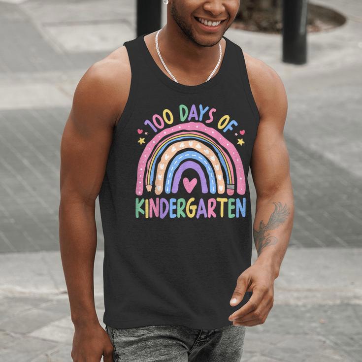 100th Day Of Kindergarten Teacher Kids 100 Days Smarter Men Tank Top, funny gift 100th Day Of Kindergarten Teacher Kids 100 Days Smarter Men Tank Top, funny gift