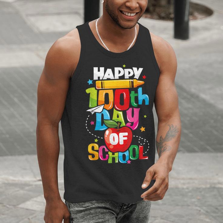 100th Day Of School Teachers Kids Child Happy 100 Days Men Tank Top, funny gift