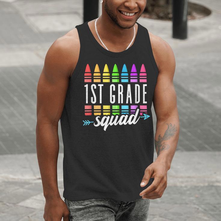 1st Grade Squad Back To School First Grade Teacher Boy Girl Men Tank Top, First Grade Teacher Tank Tops, funny gift 1st Grade Squad Back To School First Grade Teacher Boy Girl Men Tank Top, First Grade Teacher Tank Tops, funny gift
