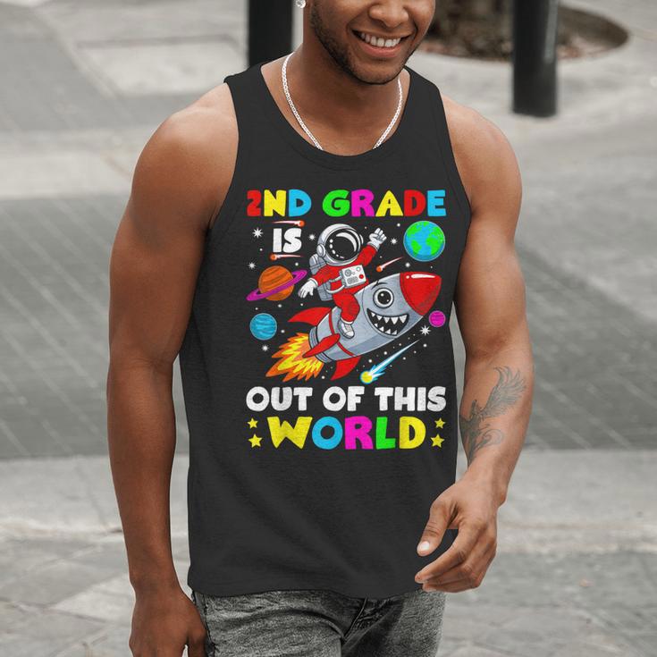 2nd Grade Is Out Of This World Space Rocket Planets Teacher Men Tank Top, 2nd Grade Teacher Tank Tops, funny gift 2nd Grade Is Out Of This World Space Rocket Planets Teacher Men Tank Top, 2nd Grade Teacher Tank Tops, funny gift