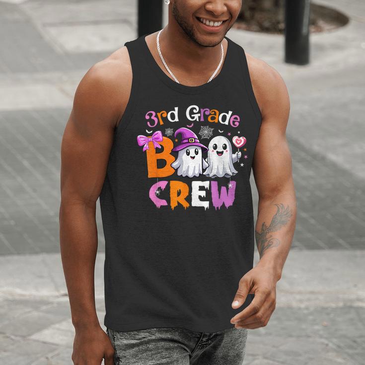 3rd Grade Boo Crew Third Grade Halloween Costume Teacher Kid Men Tank Top, funny gift