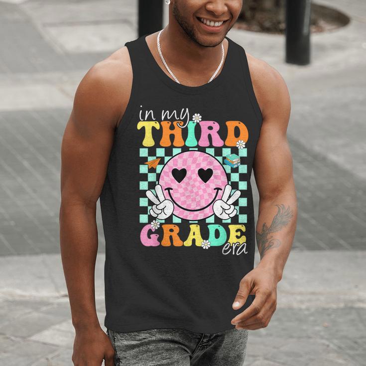 In My 3rd Grade Era Back To School Smile Face Teacher Kid Men Tank Top, funny gift In My 3rd Grade Era Back To School Smile Face Teacher Kid Men Tank Top, funny gift