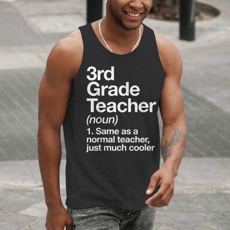 3rd Grade Teacher Definition Back To School First Day Men Tank Top, First Grade Teacher Tank Tops, funny gift 3rd Grade Teacher Definition Back To School First Day Men Tank Top, First Grade Teacher Tank Tops, funny gift