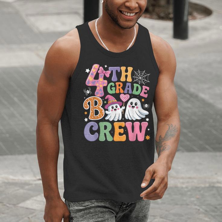 4th Grade Boo Crew Fourth Grade Teacher Kids Happy Halloween Men Tank Top, 4th Grade Teacher Tank Tops, funny gift