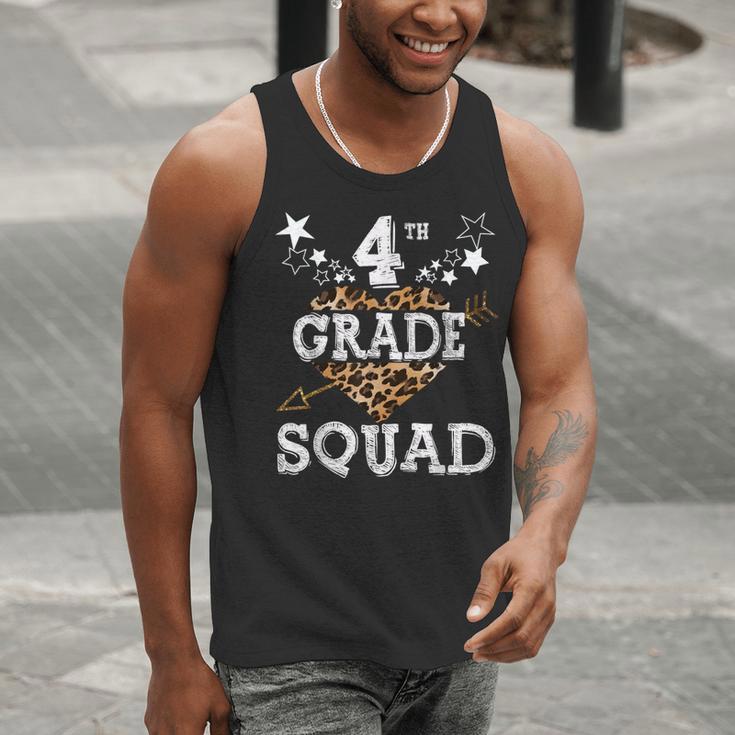 4th Grade Squad Star Team Leopard Teacher Crew Student Men Women Girls Kids Men Tank Top, 4th Grade Teacher Tank Tops, funny gift 4th Grade Squad Star Team Leopard Teacher Crew Student Men Women Girls Kids Men Tank Top, 4th Grade Teacher Tank Tops, funny gift