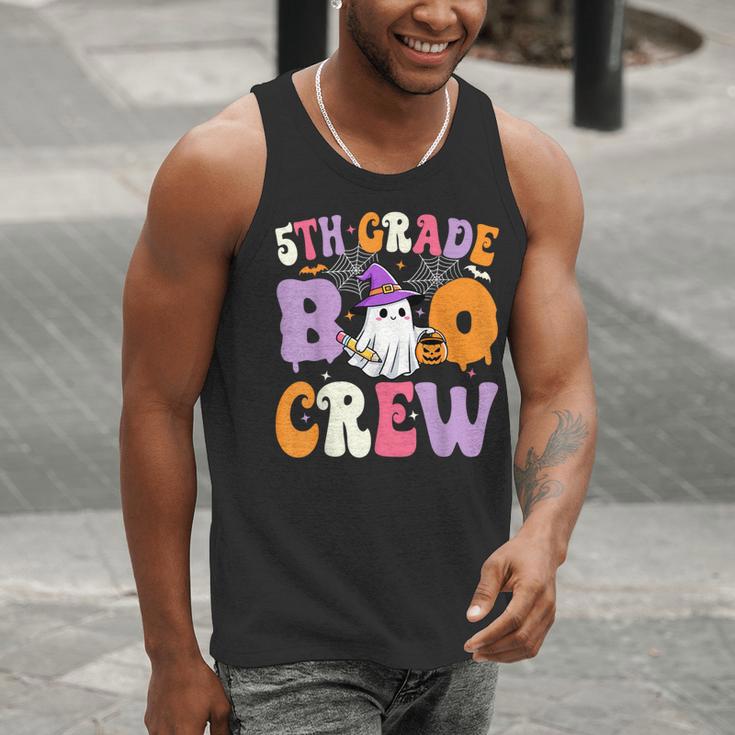 5th Grade Boo Crew Spooky Fifth Grade Halloween Teacher Men Tank Top, funny gift 5th Grade Boo Crew Spooky Fifth Grade Halloween Teacher Men Tank Top, funny gift