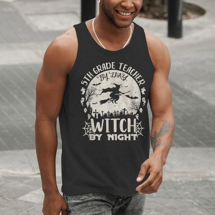5th Grade Teacher By Day Witch By Night Halloween Men Tank Top, funny gift 5th Grade Teacher By Day Witch By Night Halloween Men Tank Top, funny gift