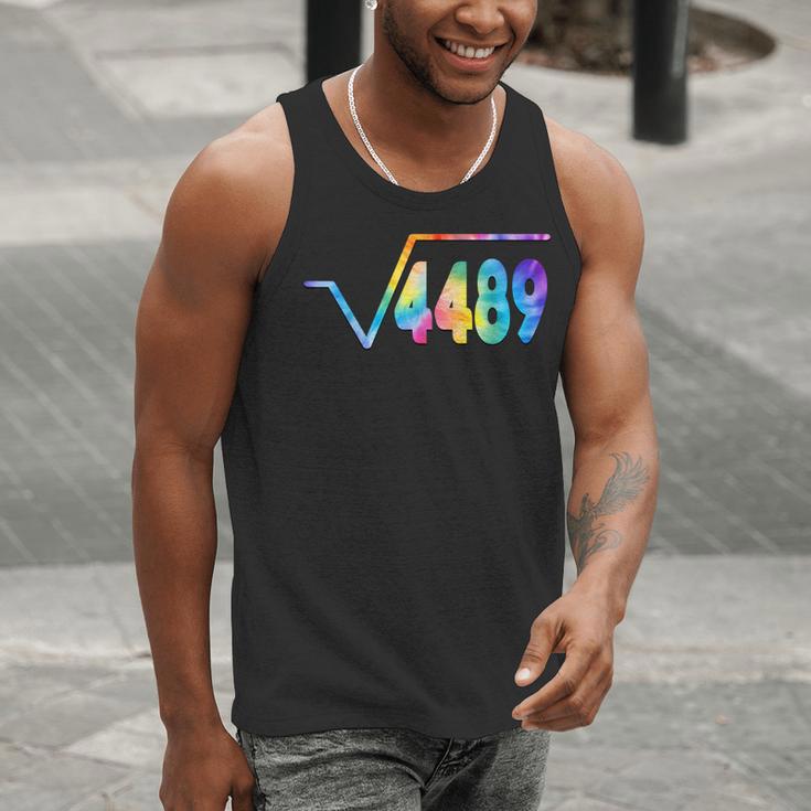 67 Meme Square Root 4489 Slang Math Teacher Tie Dye Men Tank Top, funny gift 67 Meme Square Root 4489 Slang Math Teacher Tie Dye Men Tank Top, funny gift