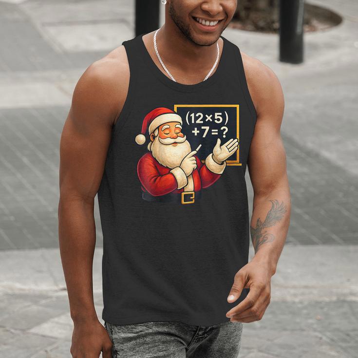 67 Teacher Santa Christmas Six Seven Meme Math Xmas Men Tank Top, funny gift 67 Teacher Santa Christmas Six Seven Meme Math Xmas Men Tank Top, funny gift