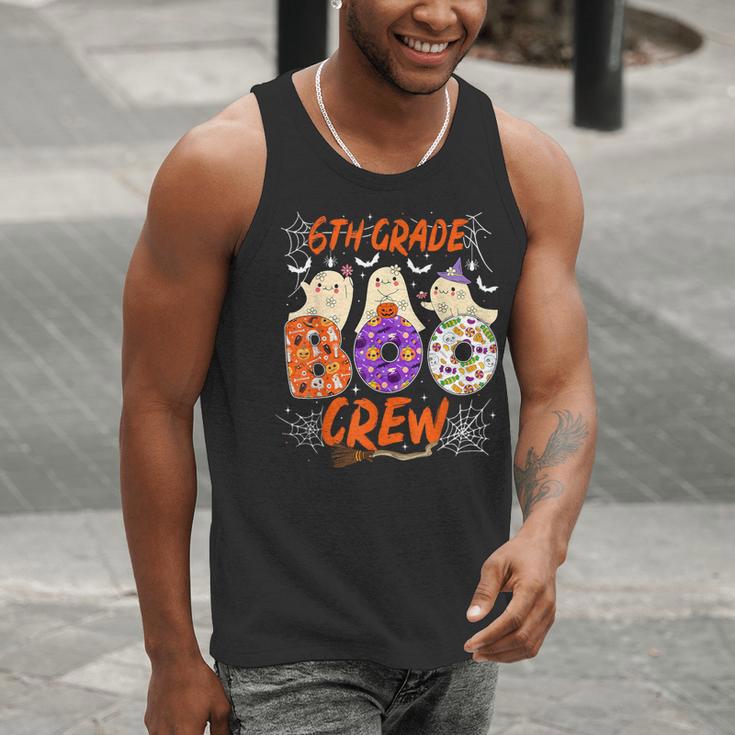 6th Grade Boo Crew Sixth Grade Halloween Teacher Kid Men Tank Top, funny gift