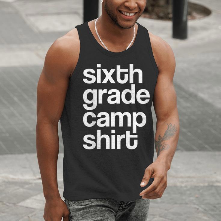 6th Sixth Grade Camp Counselor Camper Teacher Chaperone Men Tank Top, funny gift 6th Sixth Grade Camp Counselor Camper Teacher Chaperone Men Tank Top, funny gift