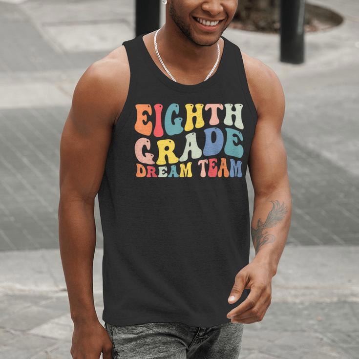 8th Grade Dream Team Teachers Boys Kids Retro Back To School Men Tank Top, funny gift 8th Grade Dream Team Teachers Boys Kids Retro Back To School Men Tank Top, funny gift