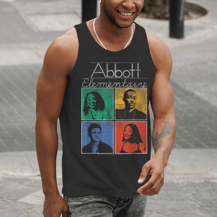 Abbott Elementary Colorful Pop Art Teachers TV Show Men Tank Top, funny gift Abbott Elementary Colorful Pop Art Teachers TV Show Men Tank Top, funny gift