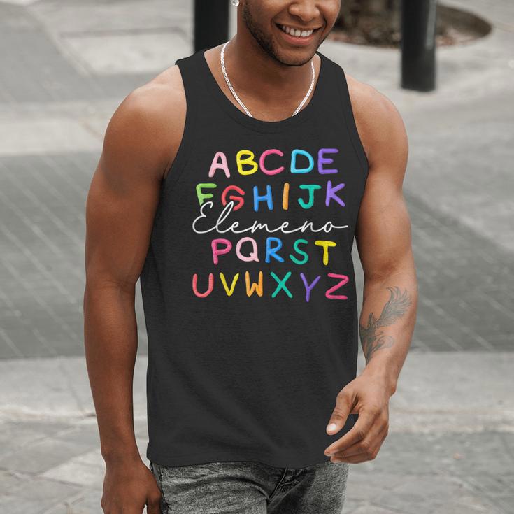 ABC Elemeno Kindergarten Teacher Boy Girl Kid Back To School Men Tank Top, funny gift