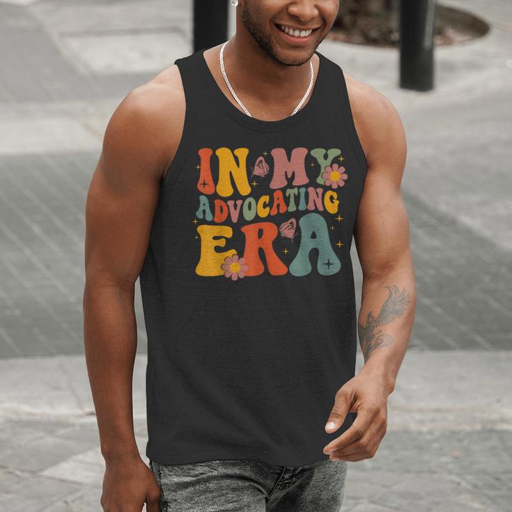 In My Advocating Era Advocate Autism Awareness Sped Teacher Men Women Kids Men Tank Top, funny gift