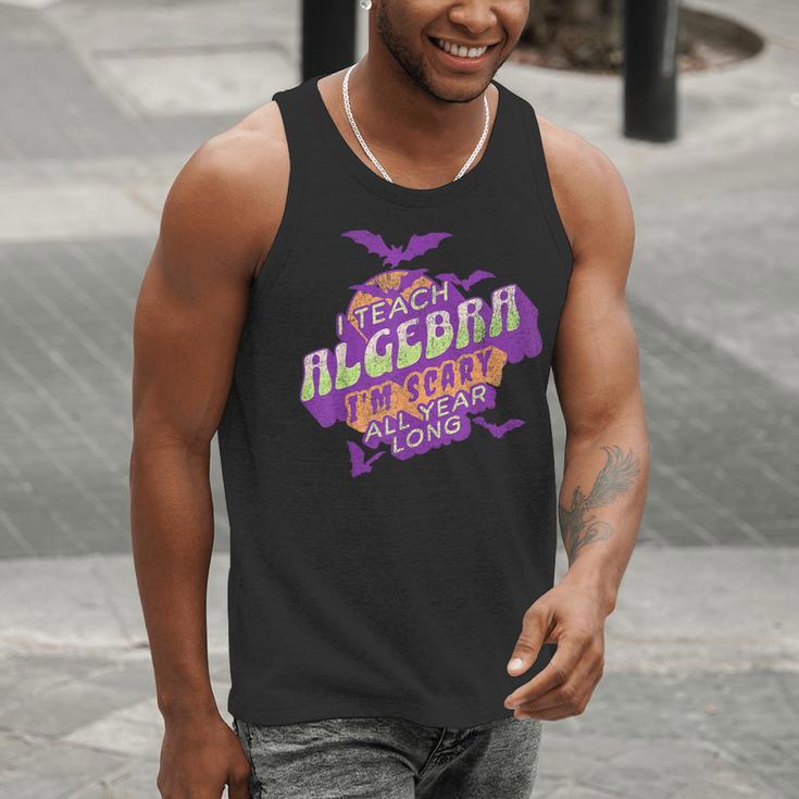 Algebra Teacher Halloween Spooky Ghost Math Mathematics Grad Men Tank Top, funny gift Algebra Teacher Halloween Spooky Ghost Math Mathematics Grad Men Tank Top, funny gift