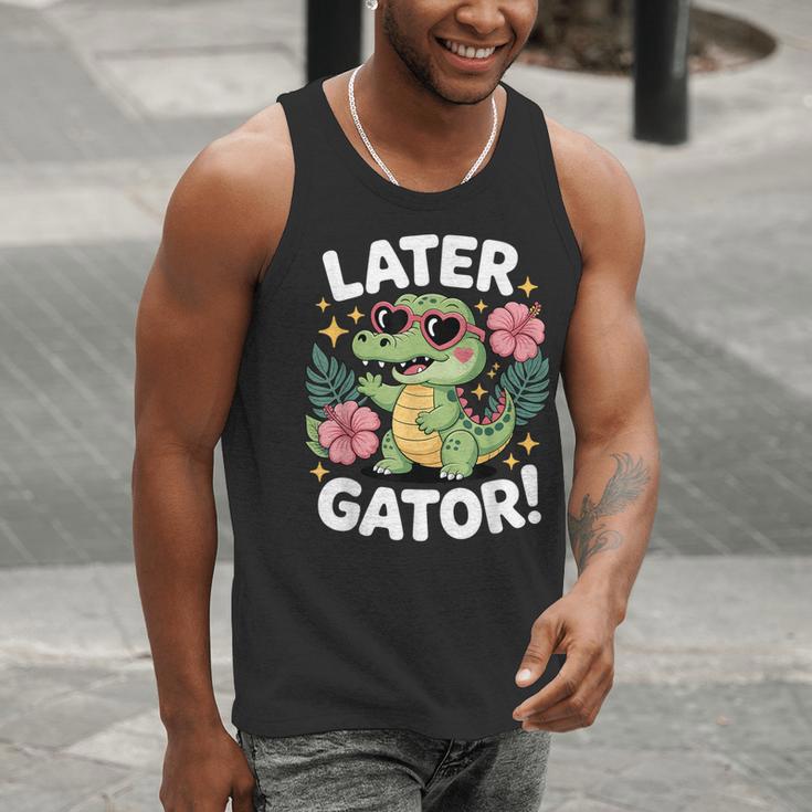 Alligator Later Gator Teacher Summer Last Day Fun Men Tank Top, funny gift Alligator Later Gator Teacher Summer Last Day Fun Men Tank Top, funny gift