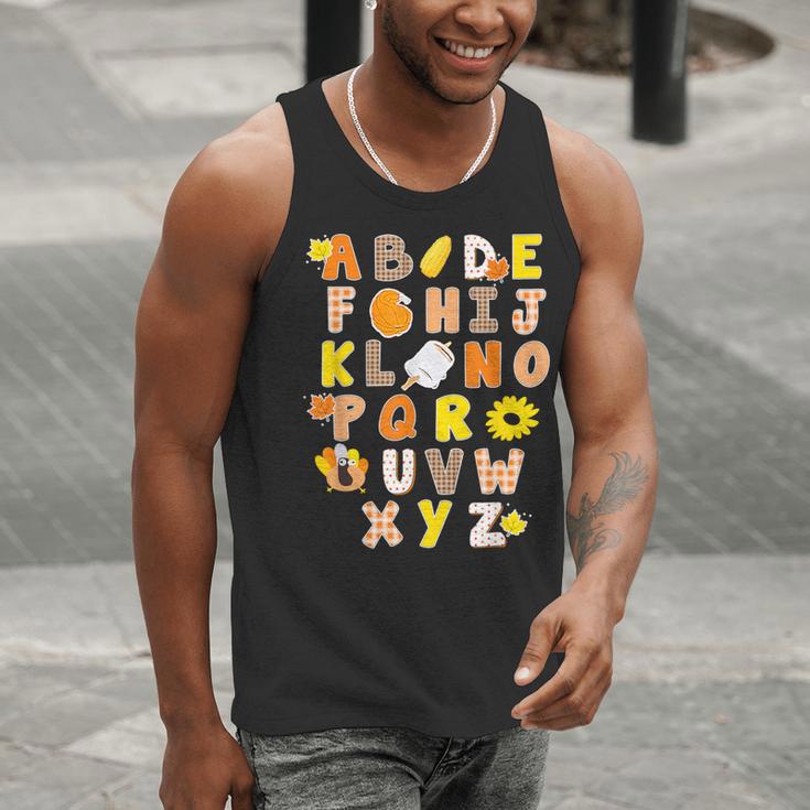 Alphabet Turkey Thanksgiving Costume Preschool Teacher Men Women Men Tank Top, funny gift Alphabet Turkey Thanksgiving Costume Preschool Teacher Men Women Men Tank Top, funny gift