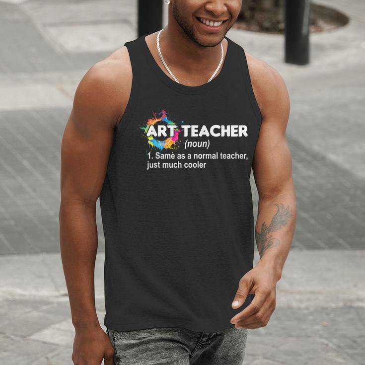 Art Teacher Definition Arts Artist Artistic Graphic For Men Women Girls Kids Men Tank Top, funny gift