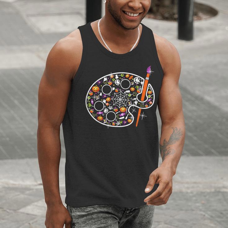 Art Teacher Pumpkin Scary Halloween Costume Men Women Men Tank Top, funny gift