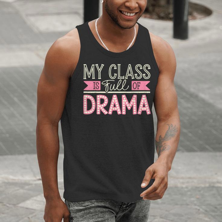 Theatre School Drama Class Musical Theater Drama Teacher Men Tank Top, funny gift Theatre School Drama Class Musical Theater Drama Teacher Men Tank Top, funny gift