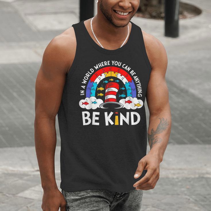 Autism Awareness For Teacher Why Fit In Doctor Cat Hat Cool Men Tank Top, funny gift Autism Awareness For Teacher Why Fit In Doctor Cat Hat Cool Men Tank Top, funny gift