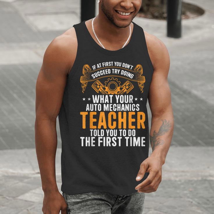 Auto Mechanic Teacher Car Repair Auto Mechanic Men Tank Top, funny gift Auto Mechanic Teacher Car Repair Auto Mechanic Men Tank Top, funny gift