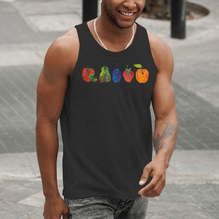 Back To School Cute Hungry Lover Fruits Teacher Men Tank Top, funny gift