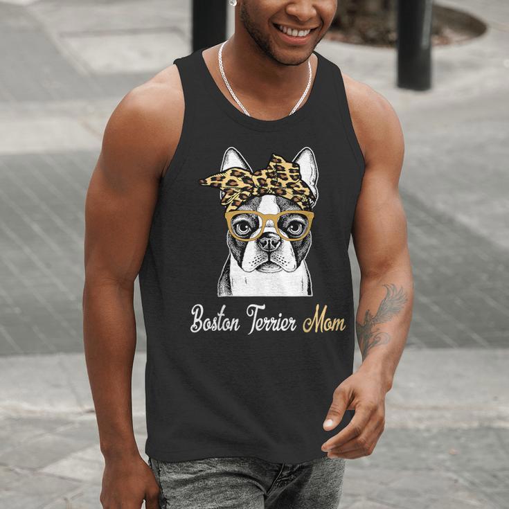 Birthday And Mother's Day -Boston Terrier Mom Men Tank Top, funny gift
