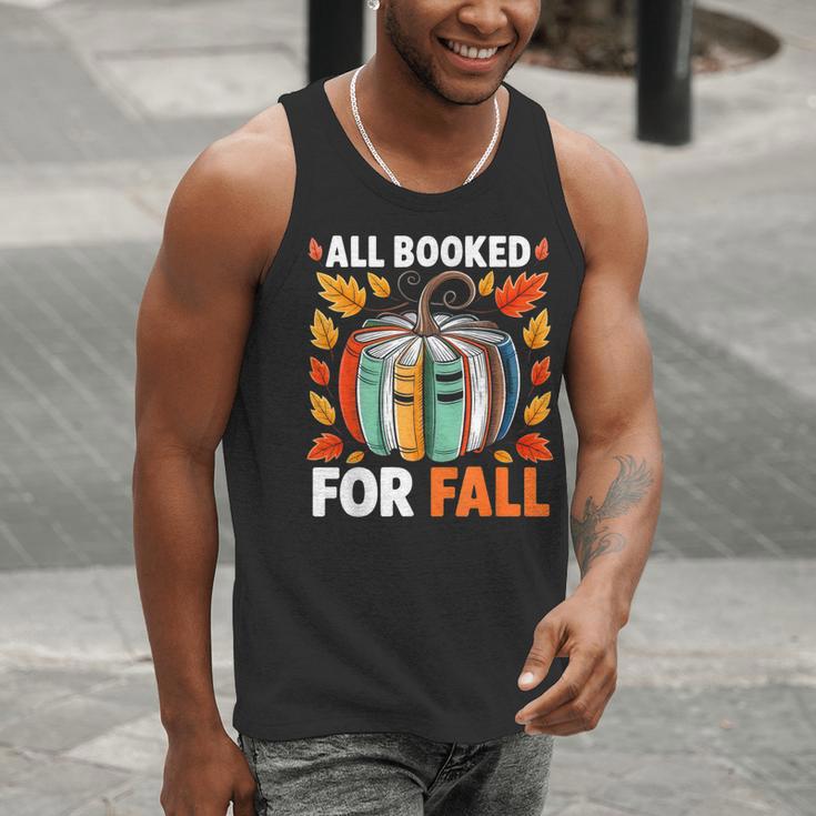 All Booked For Fall Book Pumpkin Autumn Thanksgiving Teacher Men Tank Top, funny gift All Booked For Fall Book Pumpkin Autumn Thanksgiving Teacher Men Tank Top, funny gift