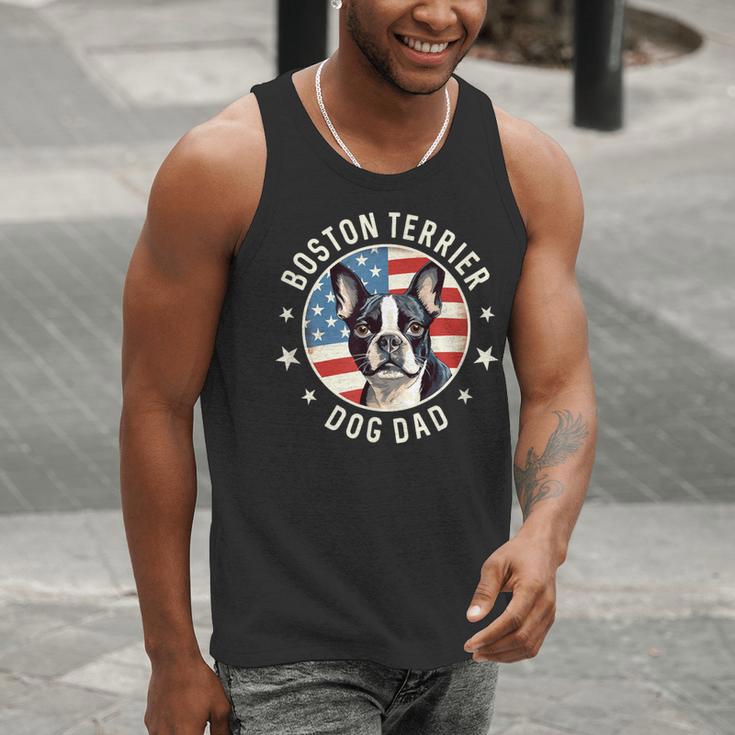 Boston Bull Terrier Men Boston Terrier Dog Dad Men Tank Top, Boston Terrier Dad Tank Tops, funny gift
