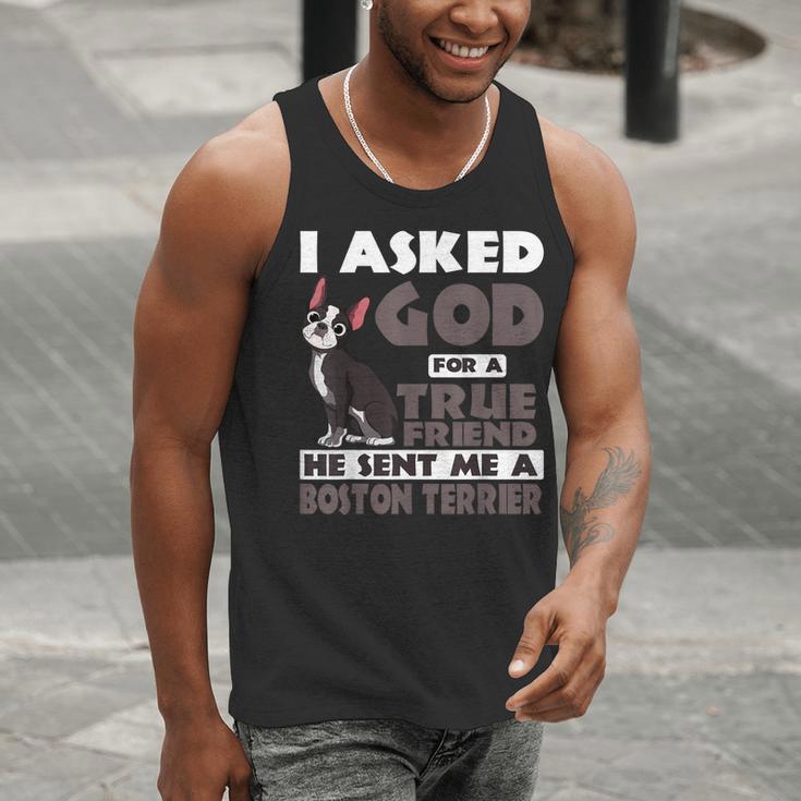 Boston Terrier American Gentleman Non-Sporting Dog Lover Men Tank Top, American Boston Terrier Tank Tops, funny gift