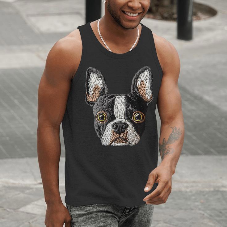 Boston Terrier Cute Puppy Face Dog Lover Pet Owner Men Tank Top, funny gift