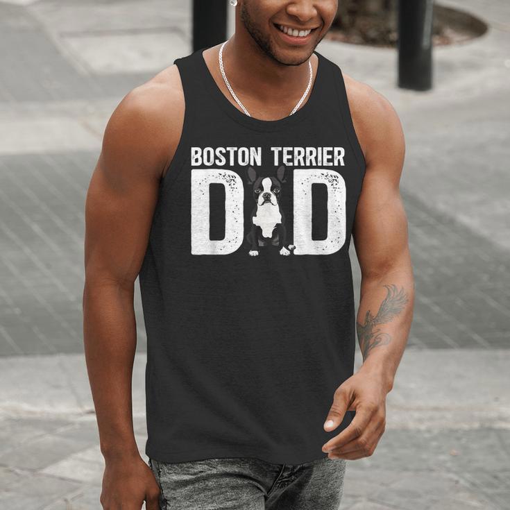 Boston Terrier Dad Of A Bostie Dad Bostie Father Men Tank Top, Boston Terrier Dad Tank Tops, funny gift