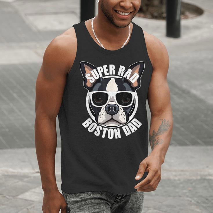 Boston Terrier Dad Father’s Day Dog Dad Men’s Men Tank Top, Boston Terrier Dad Tank Tops, funny gift