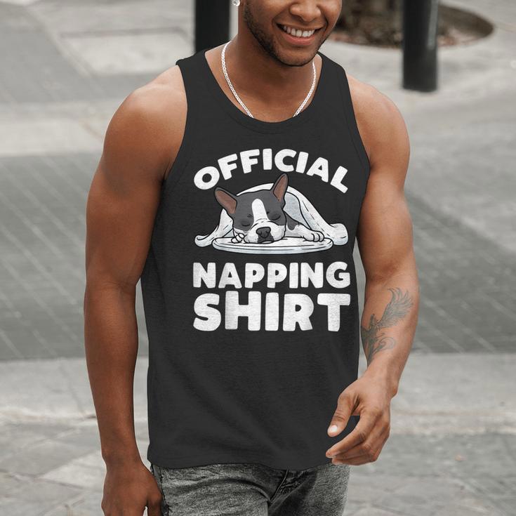 Boston Terrier Dog Official Sleeping Shirt Men Women Kids Men Tank Top, funny gift
